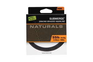Fir Fox Submerge Naturals Sinking Braid Mainline, Naturals Green, 600m - Img 3