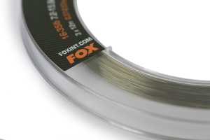 Fir Inaintas Conic FOX Exocet Pro Tapered Leader, Low Vis Green, 3 pcs/ rola - Img 2