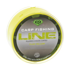 Fir monofilament Carp Pro Carp Fishing Line Fluorocarbon Coated Fluo Yellow 300m