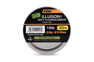 Fluorocarbon Fox Illusion Soft, Naturals Green, 30m - Img 3