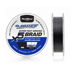 Formax Fir Fast Sinking Braid Black 135 m