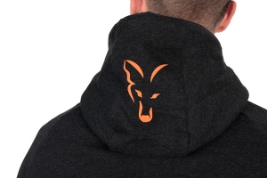 Hanorac Fox Collection LW Hoody, Black & Orange - Img 5