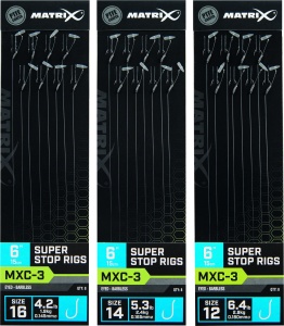 MXC-3 Size 12 Barbless 0.18mm 6 15cm Super Stop 8pcs