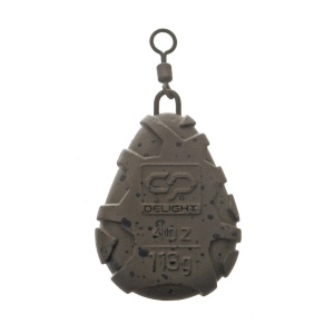 Plumb Carp Pro Delight Flat Pear Swivel Lead - Img 3