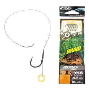 Rig Feeder Owner 56935 No.12 0.12 FDB-02 Pellet Band Braided - Img 1