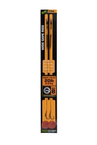 Rig Fox Edges Wide Gape Camotex Semi Stif, 2buc/plic - Img 4