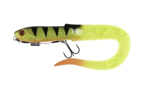 Slick Eel Loaded 35cm 13.8" Size 2/0 UV Perch