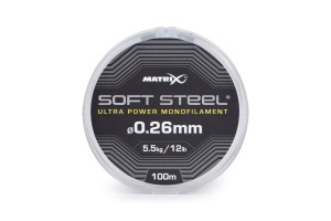 Soft Steel Ultra Power Monofilament 0.26mm 100m