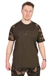 Tricou Fox Khaki/Camo Outline T-Shirt
