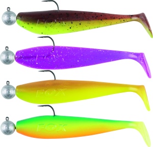 Zander Pro Shad Loaded UV Mixed Colour Packs 2 12cm 4pcs 12g 4 0 - Img 1