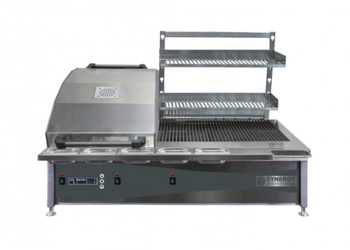 Gratar Synergy CharGo Dual, gaz, 1300x835 mm