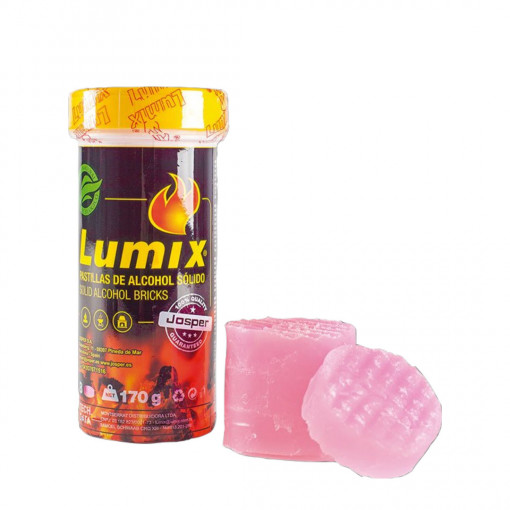 Lumix, tablete cu alcool pentru aprins jarul (pret/flacon)