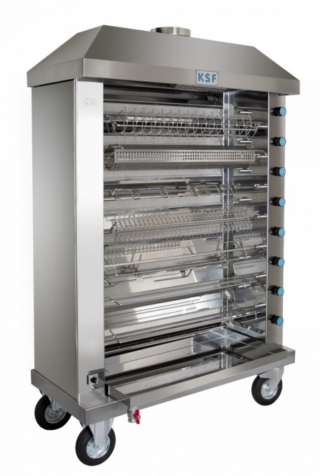 Rotisor KSF Munchen Standard 8, electric, 1283x573x2090