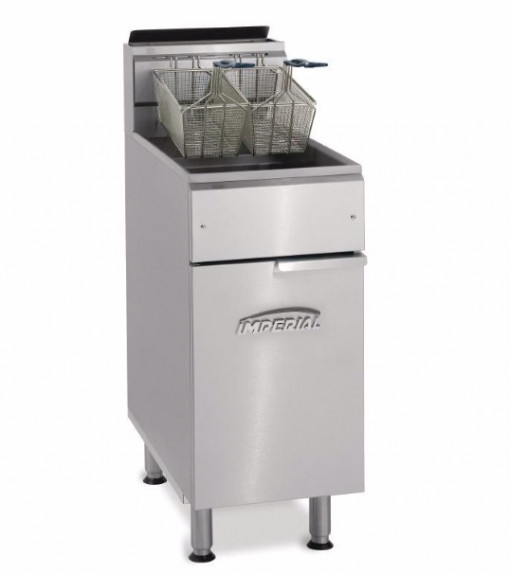 Friteuza de putere cu tuburi, gaz, 1 x 22l