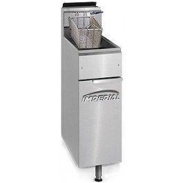 Friteuza de putere cu tuburi, gaz, 1 x 14l