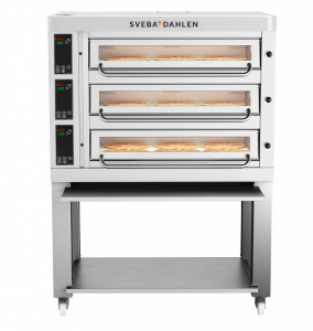 Cuptor profesional Sveba Dahlen cu vatra, capacitate 6 pizza/vatra, 350°C, electric