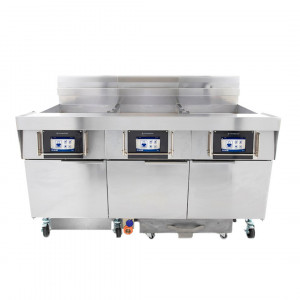 Friteuza profesionala Frymaster cu filtrare, 2 cuve (3 x 15L), electric, sistem FilterQuick®