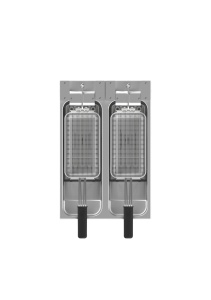 Friteuza profesionala Valentine, 2 cuve x 7L, electrica - Img 4