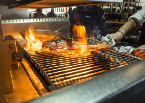 gratar josper carbuni basc roata hidraulic basque grill deschis