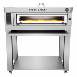 Cuptor profesional cu vatra Sveba Dahlen, capacitate 6 pizza, 500°C, electric