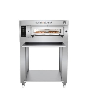Cuptor profesional Sveba Dahlen cu vatra, 4 pizza/vatra, 500°C, electric
