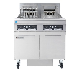 Friteuza profesionala Frymaster cu filtrare, 2 cuve x 25L, electrica