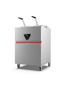 Friteuza profesionala Valentine, cu filtrare si lift cos, 1 cuva x 25L, electrica - Img 3