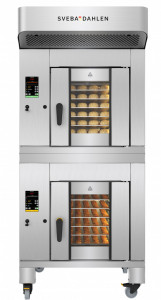 Cuptor profesional rotativ dublu Sveba Dahlen brutarie/patiserie, 6 x 600x400 mm, electric