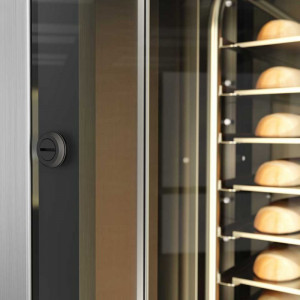 Cuptor profesional rotativ Sveba Dahlen pentru brutarie/patiserie, cu carucior 600x800 mm, electric - Img 2