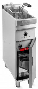 Friteuza profesionala 1 cuva (1 x 10L) cu filtrare, 400V Turbo - Img 3