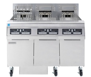 Friteuza profesionala Frymaster cu filtrare, 3 cuve x 25L, electric