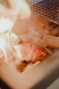 gratar mic japonez konro hibachi grill carbuni yakitori masa casa