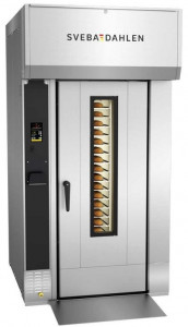 Cuptor profesional rotativ brutarie/patiserie, cu carucior 600x800 mm, electric
