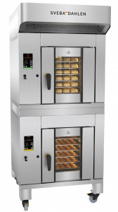 Cuptor profesional rotativ dublu Sveba Dahlen brutarie/patiserie, 6 x 600x400 mm, electric - Img 2
