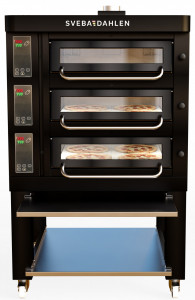 Cuptor profesional Sveba Dahlen pe vatra, capacitate 4 pizza/vatra, 350°C, electric - Img 6