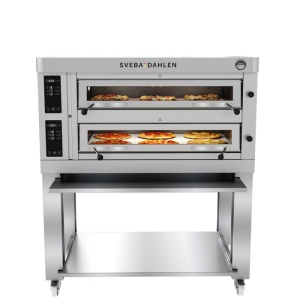 Cuptor profesional Sveba Dahlen pentru pizza, cu vatra, 2 temperaturi - Pizza VICHINGA P602V