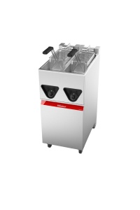 Friteuza profesionala Valentine, 2 cuve x 7L, electrica - Img 2