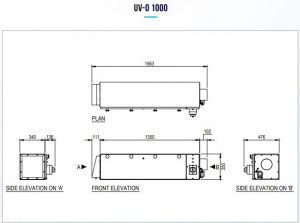 Filtru UV-O 1000 (max. 2.5m³/s) - Img 3