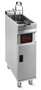 Friteuza profesionala 1 cuva (1 x 10L, afisaj digital si filtrare, 400V