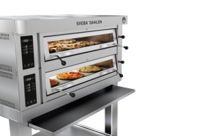 Cuptor profesional Sveba Dahlen pentru pizza, cu vatra, 2 temperaturi - Pizza VICHINGA P602V - Img 2