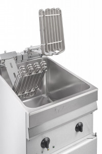Friteuza profesionala 1 cuva (1 x 15L), cu filtrare, 400V Turbo - Img 5