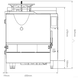 Friteuză profesionala QUALITY FRY IQ 635 CARROUSEL - Img 5