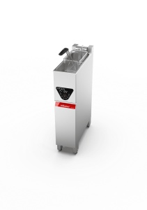 Friteuza profesionala Valentine, cu filtrare, 1 cuva x 7L, electrica - Img 3