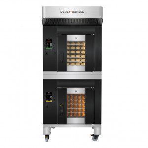 Cuptor profesional rotativ dublu Sveba Dahlen brutarie/patiserie, 6 x 600x400 mm, electric - Img 3