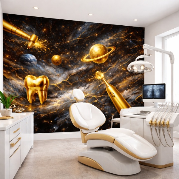 Fototapet Dental Gold Cosmos DNT55 - Img 3