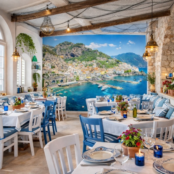 Fototapet Amalfi Panoramic – La Dolce Vita PIN78 - Img 3