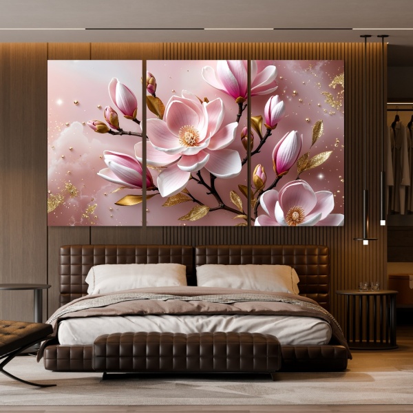 Set Multicanvas Magnolia Blush Aura FLAR86 - Img 4