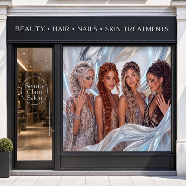 Fototapet Beauty Queens – Eleganță în Reflexii Argintii BNPF1 Vitrina