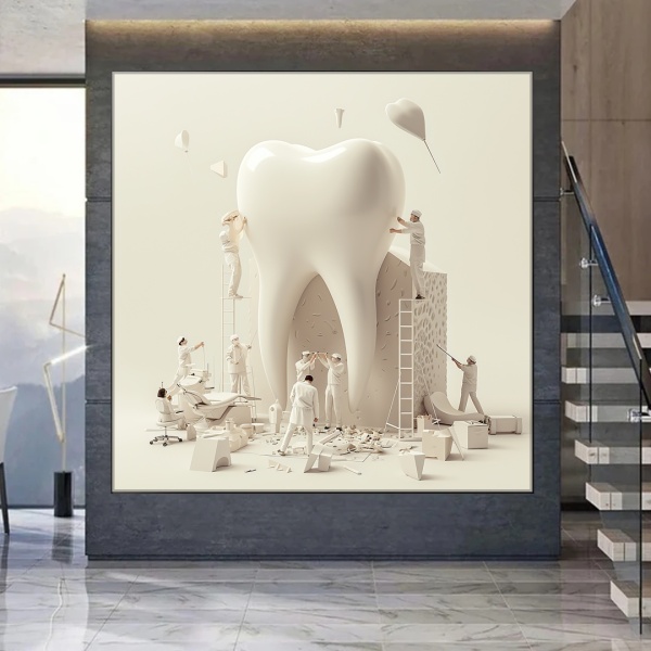 Tablou Canvas Măsea Artistică in Constructie DNT32