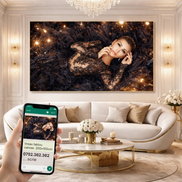 Tablouri Canvas Mari Personalizate 200x100cm